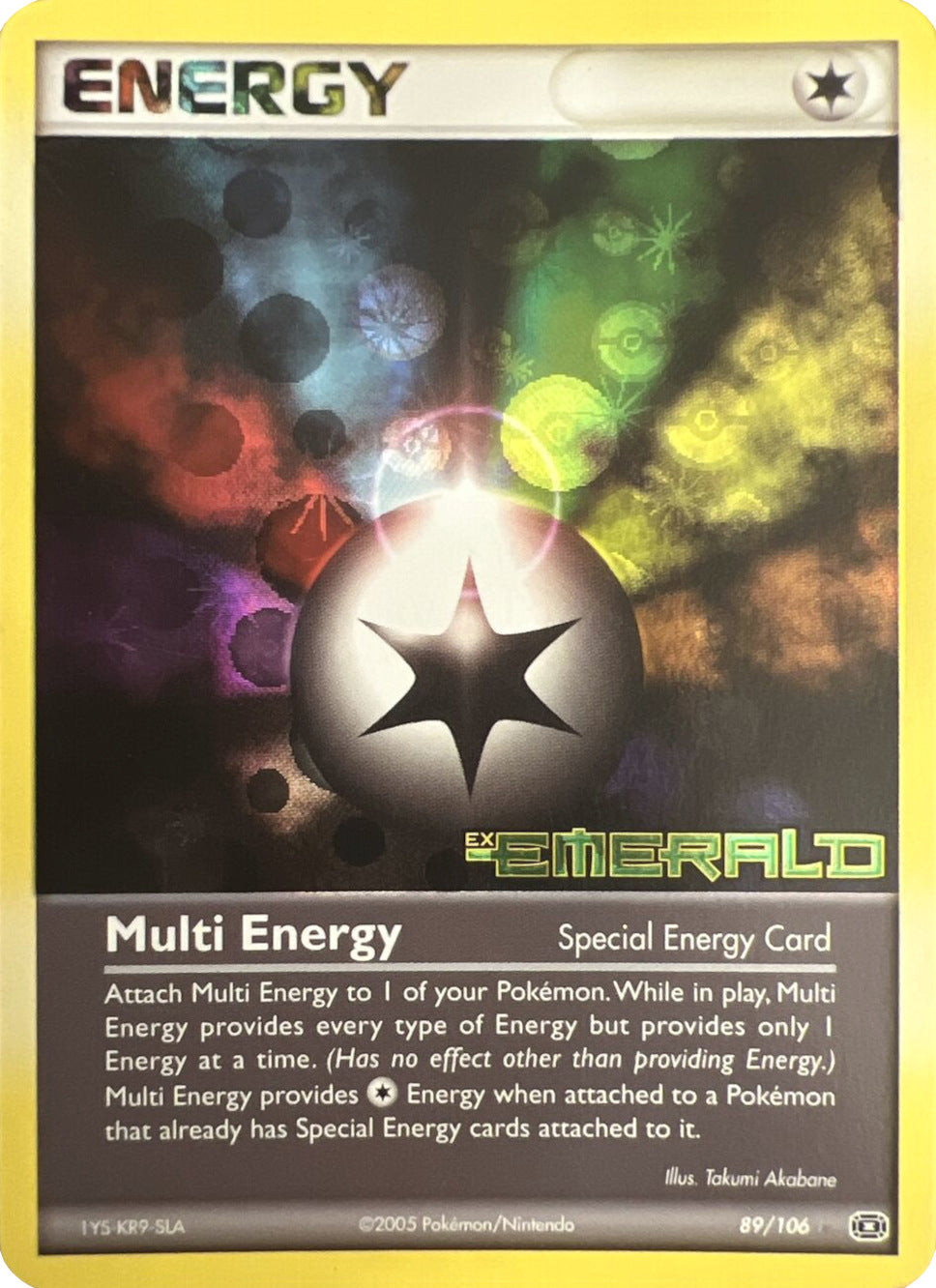 Multi Energy (89/106) (Stamped) [EX: Emerald] | Tabernacle Games