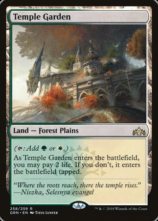 Temple Garden [Guilds of Ravnica] | Tabernacle Games