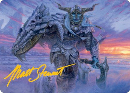 Frost Giant Art Card (Gold-Stamped Signature) [Dungeons & Dragons: Adventures in the Forgotten Realms Art Series] | Tabernacle Games