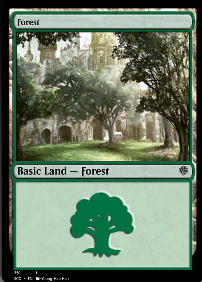 Forest (350) [Starter Commander Decks] | Tabernacle Games