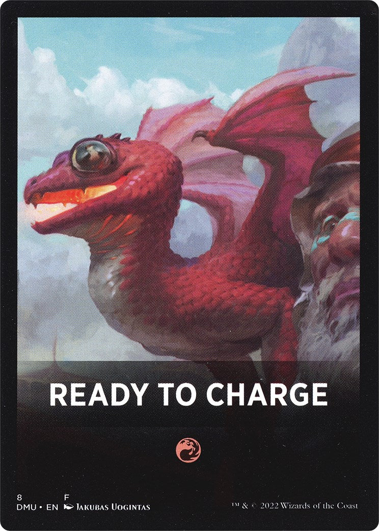 Ready to Charge Theme Card [Dominaria United Tokens] | Tabernacle Games