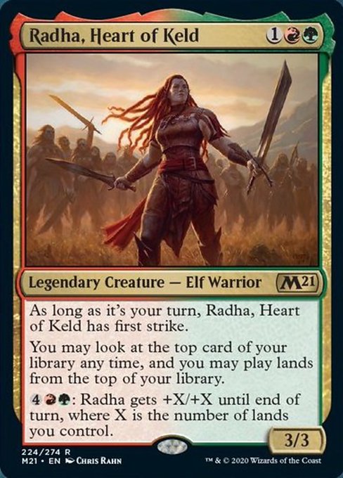 Radha, Heart of Keld [Core Set 2021] | Tabernacle Games