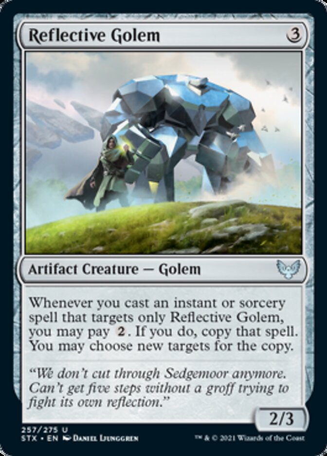 Reflective Golem [Strixhaven: School of Mages] | Tabernacle Games