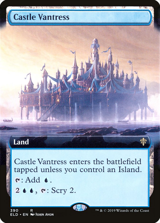 Castle Vantress (Extended Art) [Throne of Eldraine] | Tabernacle Games