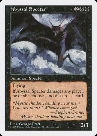 Abyssal Specter [Fifth Edition] | Tabernacle Games