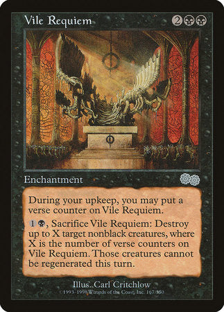 Vile Requiem [Urza's Saga] | Tabernacle Games
