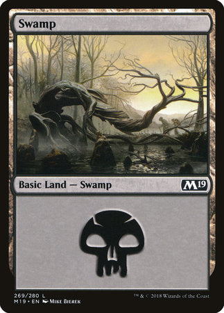 Swamp (269) [Core Set 2019] | Tabernacle Games