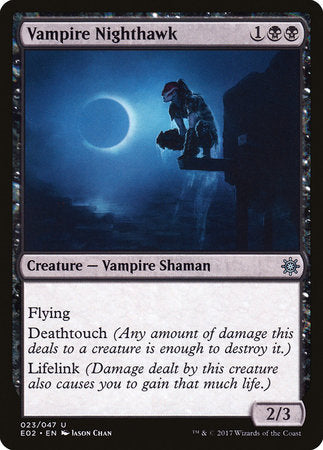 Vampire Nighthawk [Explorers of Ixalan] | Tabernacle Games