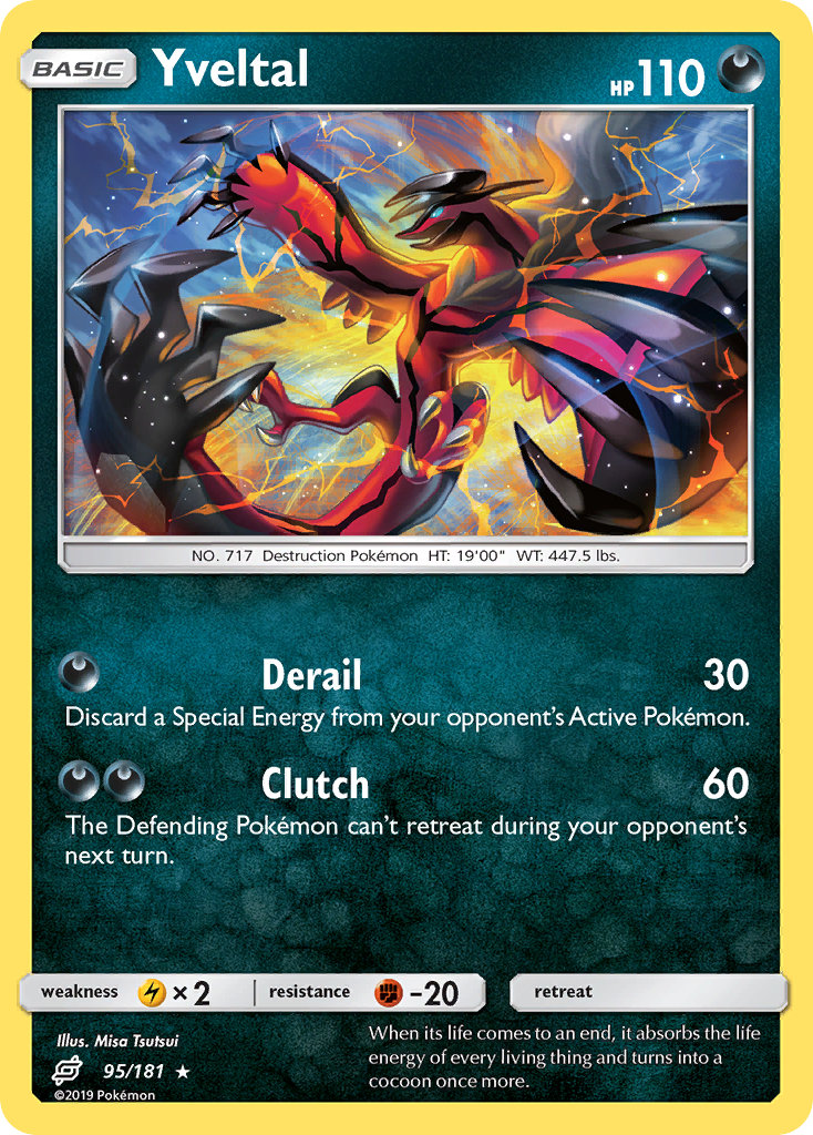 Yveltal (95/181) [Sun & Moon: Team Up] | Tabernacle Games