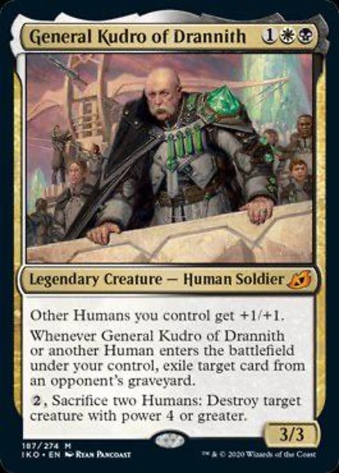 General Kudro of Drannith [Prerelease Ikoria: Lair of Behemoths] | Tabernacle Games