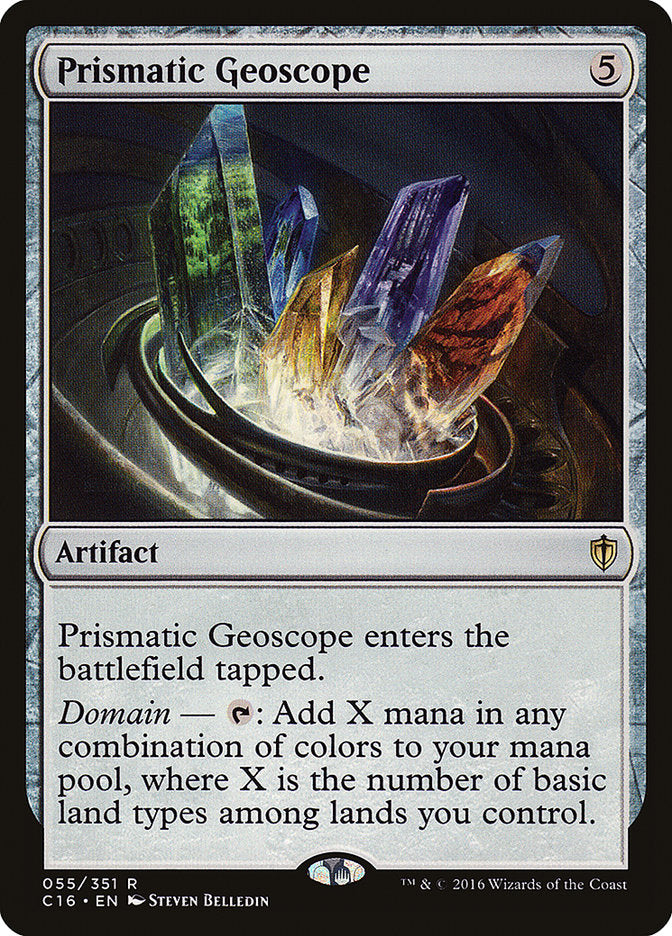 Prismatic Geoscope [Commander 2016] | Tabernacle Games