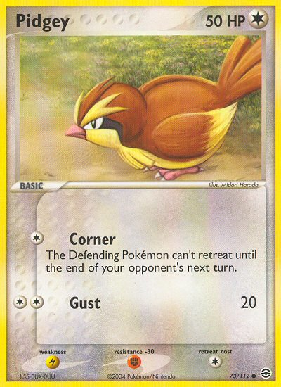 Pidgey (73/112) [EX: FireRed & LeafGreen] | Tabernacle Games