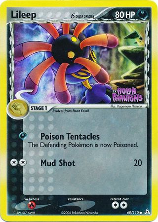 Lileep (68/110) (Delta Species) (Stamped) [EX: Holon Phantoms] | Tabernacle Games