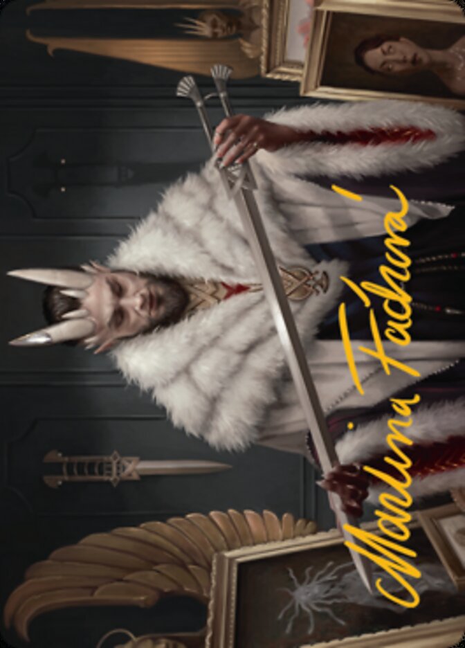 Lord Xander, the Collector Art Card (Gold-Stamped Signature) [Streets of New Capenna Art Series] | Tabernacle Games