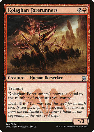 Kolaghan Forerunners [Dragons of Tarkir] | Tabernacle Games