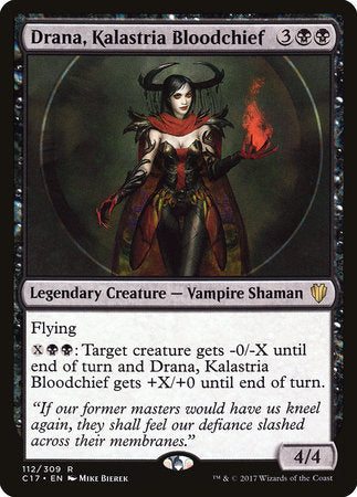 Drana, Kalastria Bloodchief [Commander 2017] | Tabernacle Games