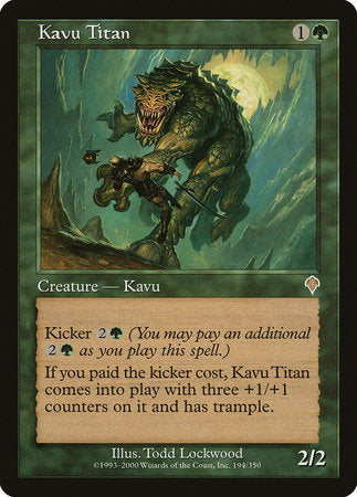 Kavu Titan [Invasion] | Tabernacle Games