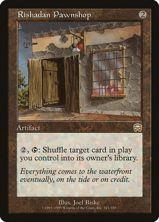 Rishadan Pawnshop [Mercadian Masques] | Tabernacle Games