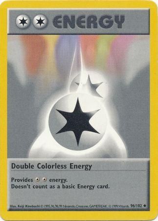 Double Colorless Energy (96/102) [Base Set Shadowless Unlimited] | Tabernacle Games