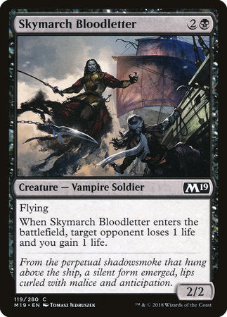 Skymarch Bloodletter [Core Set 2019] | Tabernacle Games