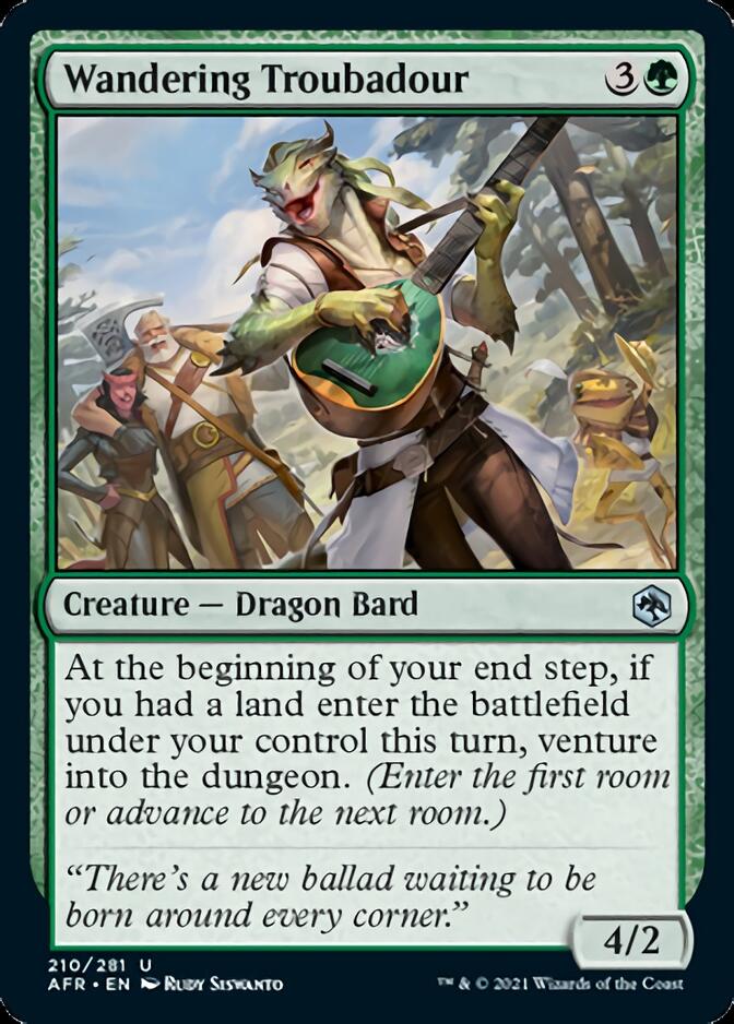 Wandering Troubadour [Dungeons & Dragons: Adventures in the Forgotten Realms] | Tabernacle Games