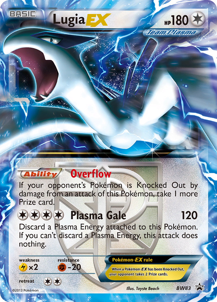 Lugia EX (BW83) [Black & White: Black Star Promos] | Tabernacle Games