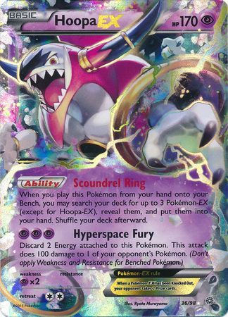 Hoopa EX (36/98) (Jumbo Card) [XY: Ancient Origins] | Tabernacle Games