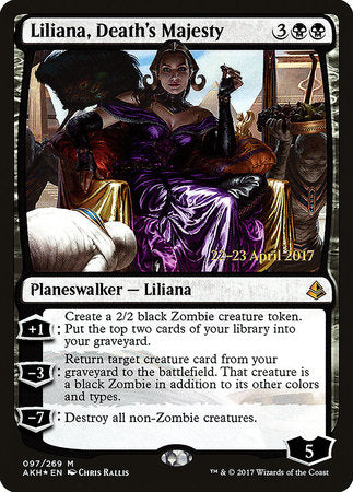 Liliana, Death's Majesty [Amonkhet Promos] | Tabernacle Games