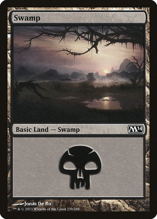 Swamp (239) [Magic 2014] | Tabernacle Games