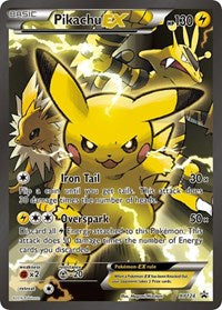 Pikachu EX (XY124) (Jumbo Card) [XY: Black Star Promos] | Tabernacle Games