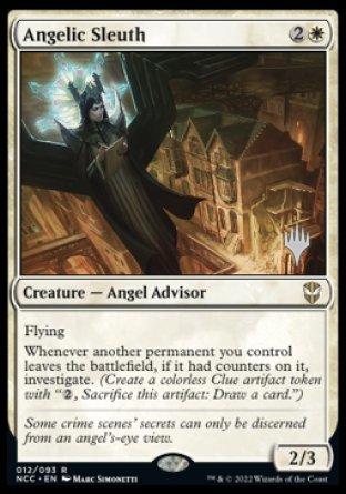 Angelic Sleuth (Promo Pack) [Streets of New Capenna Commander Promos] | Tabernacle Games