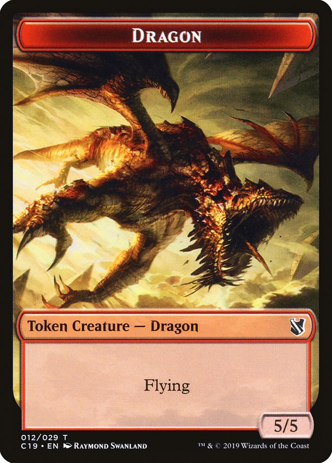 Dragon [Commander 2019 Tokens] | Tabernacle Games
