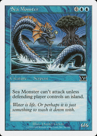 Sea Monster [Classic Sixth Edition] | Tabernacle Games