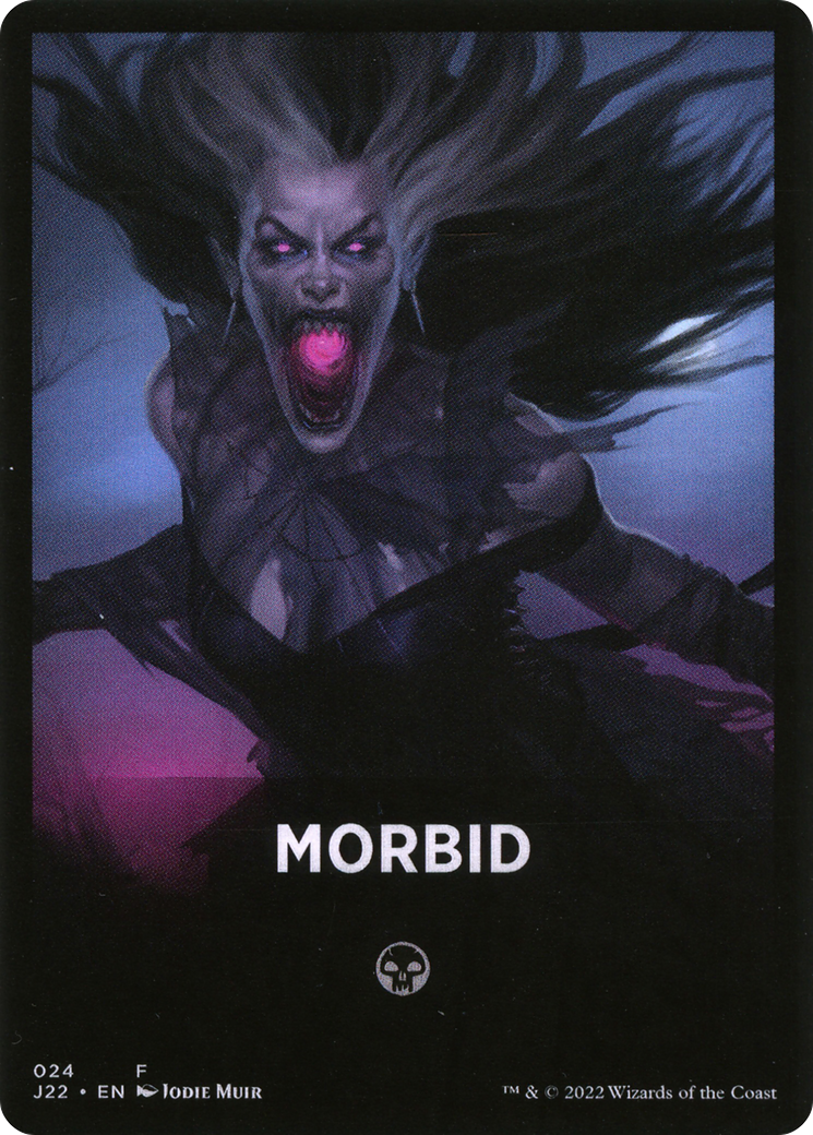 Morbid Theme Card [Jumpstart 2022 Front Cards] | Tabernacle Games