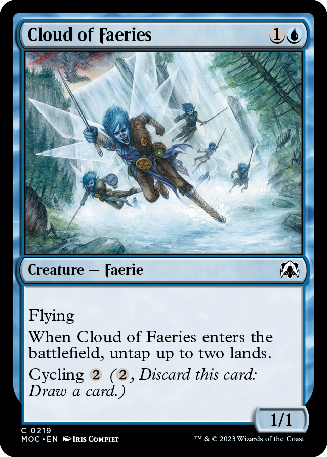 Cloud of Faeries [March of the Machine Commander] | Tabernacle Games