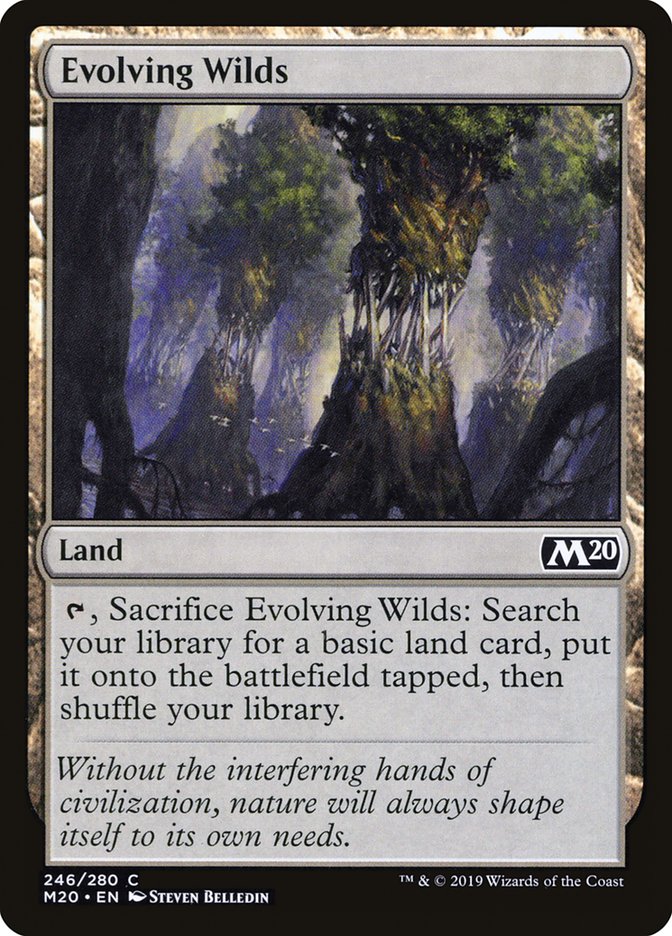 Evolving Wilds [Core Set 2020] | Tabernacle Games