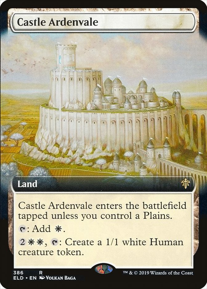 Castle Ardenvale (Extended Art) [Throne of Eldraine] | Tabernacle Games