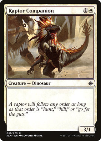 Raptor Companion [Ixalan] | Tabernacle Games