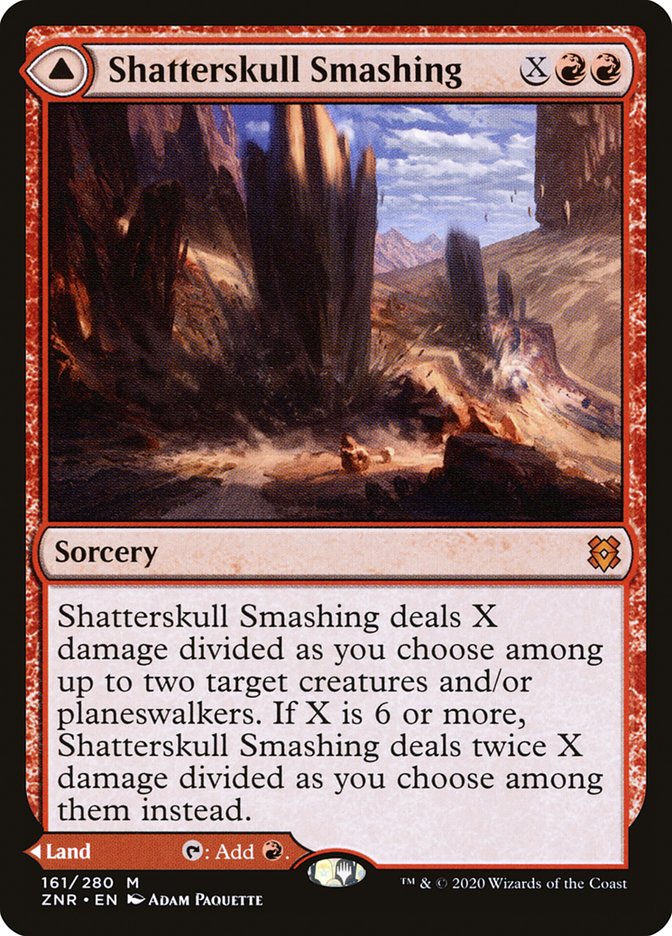 Shatterskull Smashing // Shatterskull, the Hammer Pass [Zendikar Rising] | Tabernacle Games