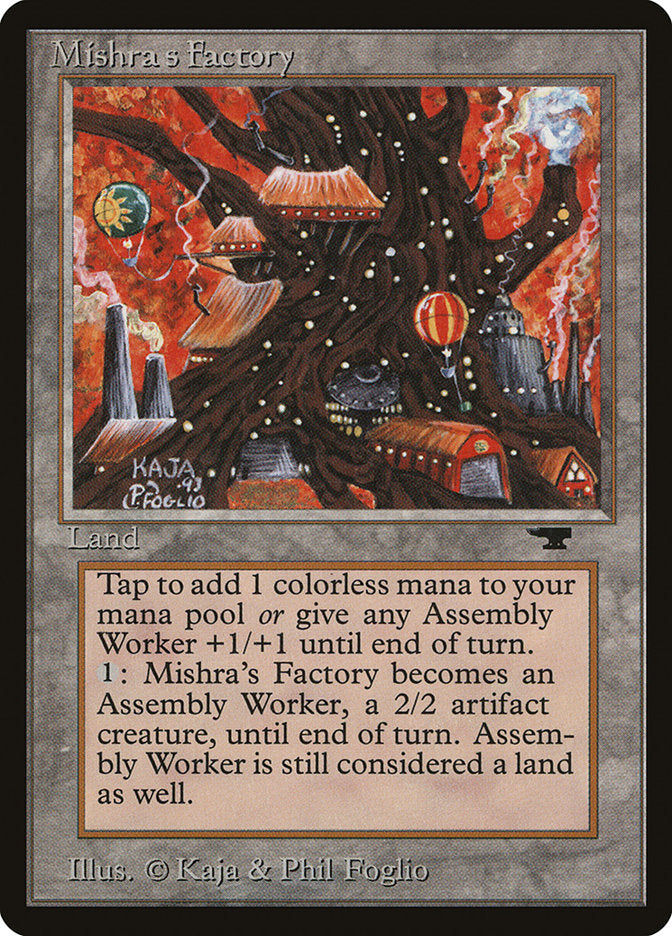 Mishra's Factory (Orange Background) [Antiquities] | Tabernacle Games