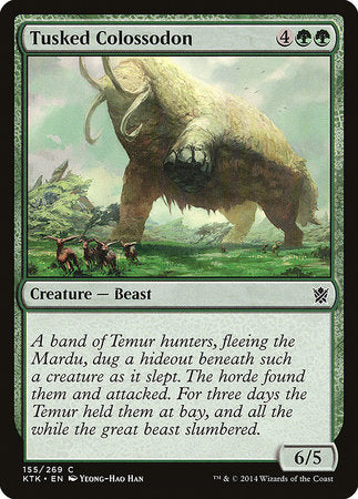 Tusked Colossodon [Khans of Tarkir] | Tabernacle Games