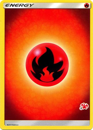 Fire Energy (Charizard Stamp #2) [Battle Academy 2020] | Tabernacle Games