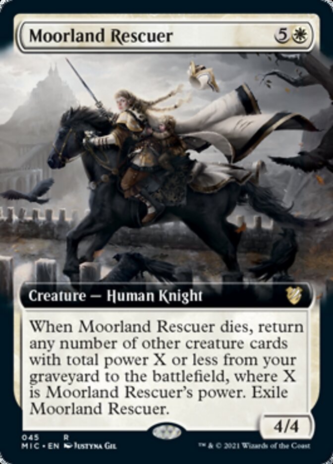 Moorland Rescuer (Extended) [Innistrad: Midnight Hunt Commander] | Tabernacle Games