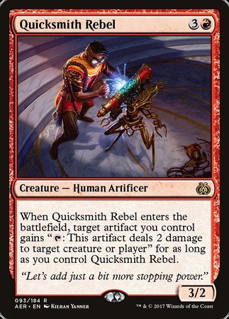 Quicksmith Rebel [Aether Revolt] | Tabernacle Games