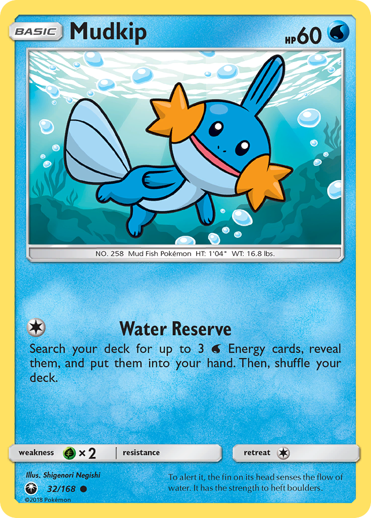 Mudkip (32/168) [Sun & Moon: Celestial Storm] | Tabernacle Games