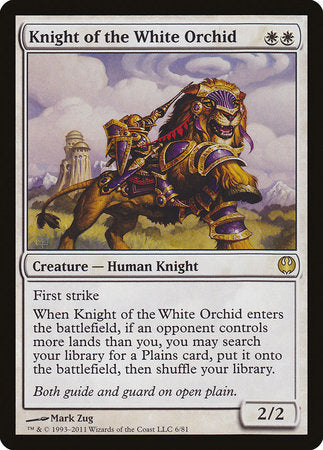Knight of the White Orchid [Duel Decks: Knights vs. Dragons] | Tabernacle Games