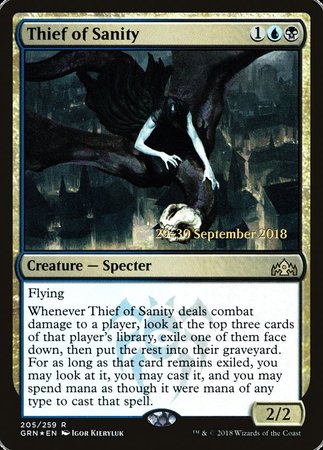 Thief of Sanity [Guilds of Ravnica Promos] | Tabernacle Games