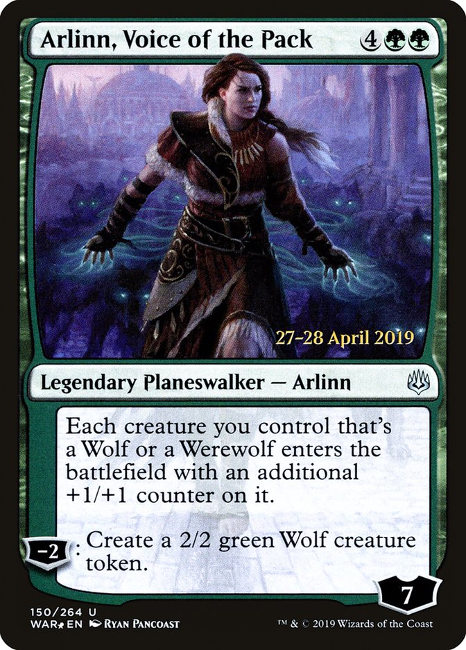 Arlinn, Voice of the Pack  [War of the Spark Prerelease Promos] | Tabernacle Games