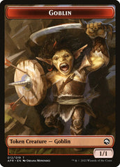 Goblin (012) // Blood (017) Double-sided Token [Challenger Decks 2022 Tokens] | Tabernacle Games