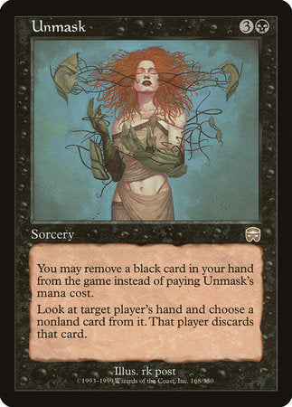 Unmask [Mercadian Masques] | Tabernacle Games